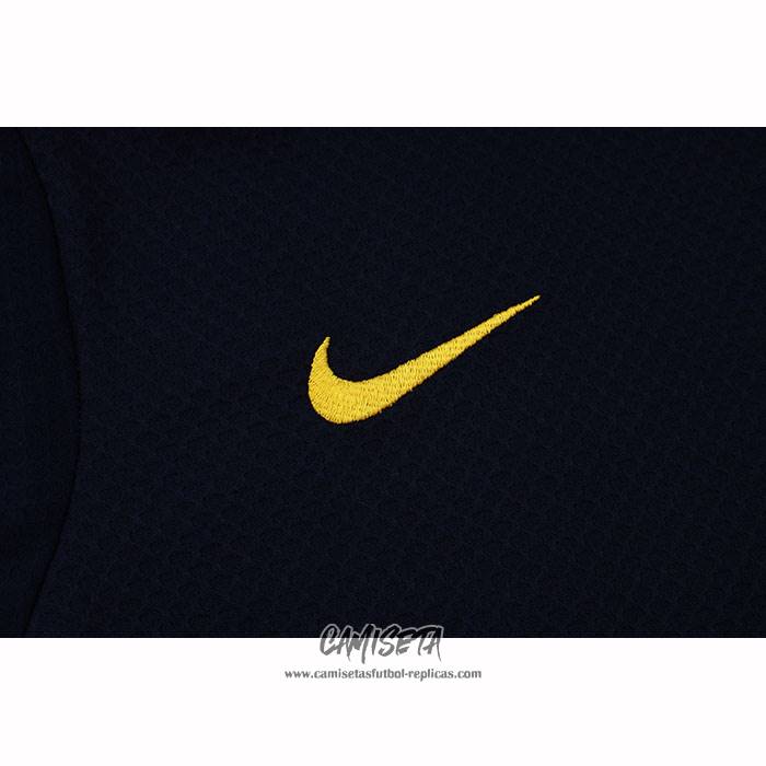 Chandal del Barcelona 2025-2026 Manga Corta Negro Purpura - Pantalon Corto